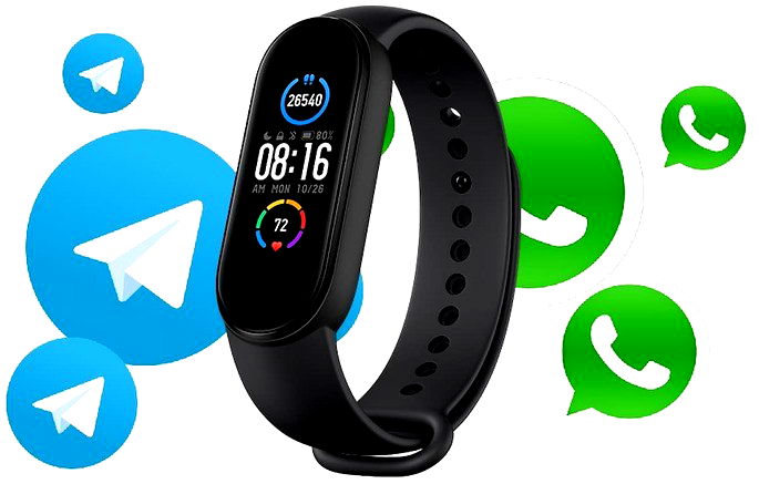 Serviços como o WhatsApp e o Telegram poderão ter espaço para respostas rápidas a partir da Xiaomi Mi Band 6