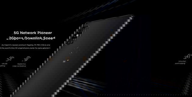 xiaomi mi mix 3 5g