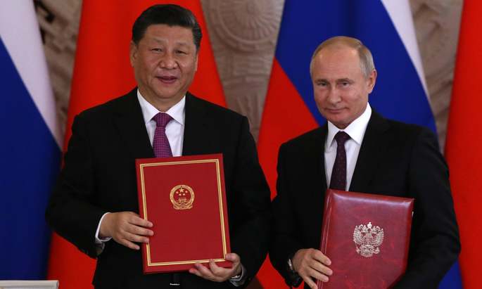 xi jinping vladimir putin