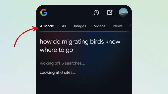 Modo IA google na Europa