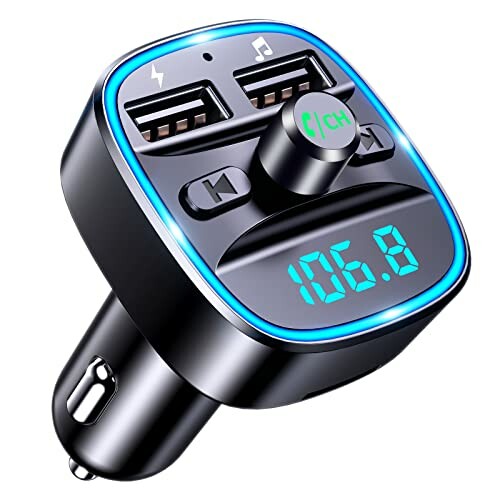 Mohard Transmissor FM Bluetooth Coche