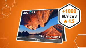 Monitor bom e barato? O ARZOPA 15,6" está por menos de 90 € na Amazon!