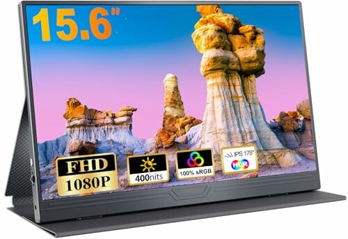 Monitor port&aacute;til 15,6 polegadas Full HD
