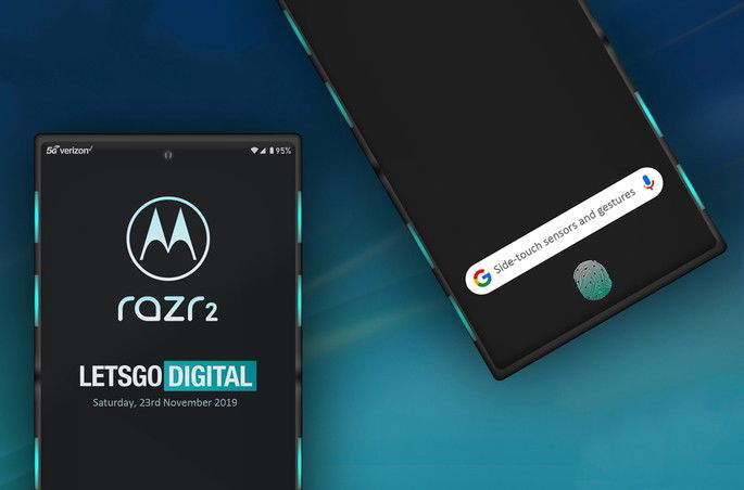 Patente do Motorola Razr 2