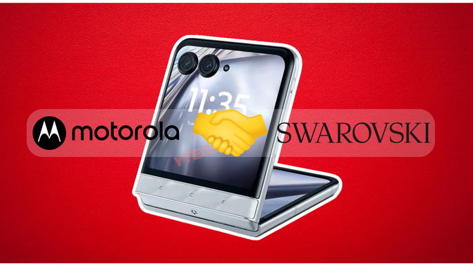 Parceria Motorola Swarovski