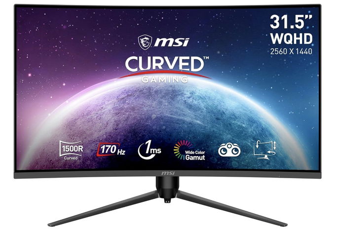Msi G32CQ5P Monitor curvo Gaming