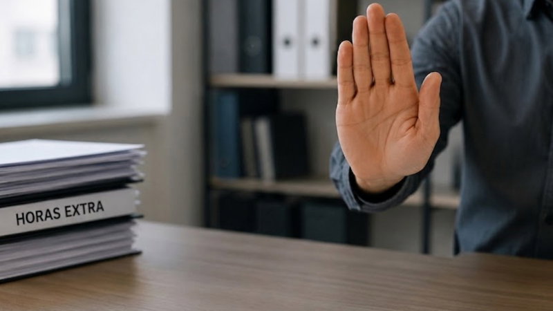 Muitas empresas pagam horas extra de forma ilegal e os trabalhadores aceitam sem questionar