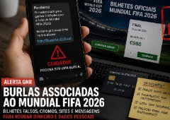Mundial 2026 usado em nova vaga de burlas online