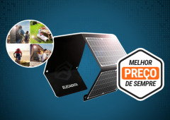 Não fiques sem energia: este painel solar portátil está ao melhor preço na Amazon