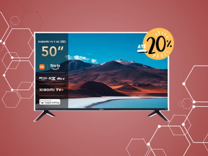 Não percas: a Smart TV Xiaomi F 50'' está por menos de 350€ na Amazon!