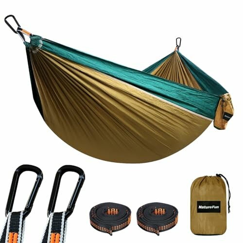 NATUREFUN Rede ultraleve para Camping| 300 kg de capacidade de carga
