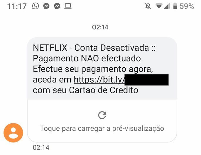 Netflix burla SMS