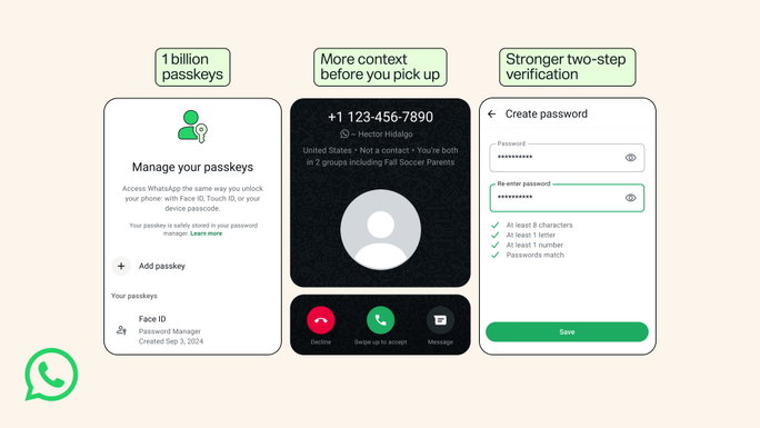 META WhatsApp seguran&ccedil;a