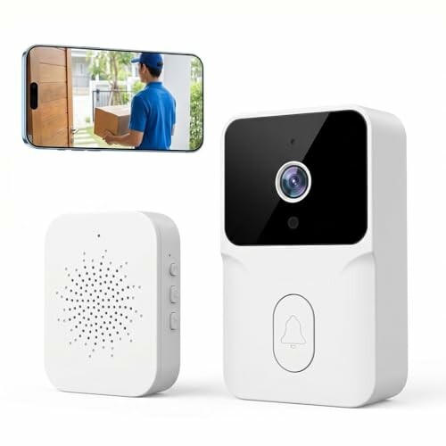 Nimbust Campainha de vídeo WiFi 1080P