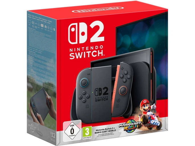 Pré-venda Consola Nintendo Switch 2 + Jogo Mario Kart World