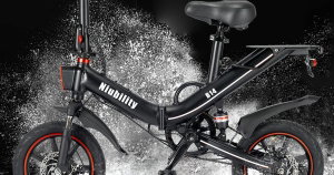 Niubility B14: bicicleta elétrica dobrável com autonomia até 100 km