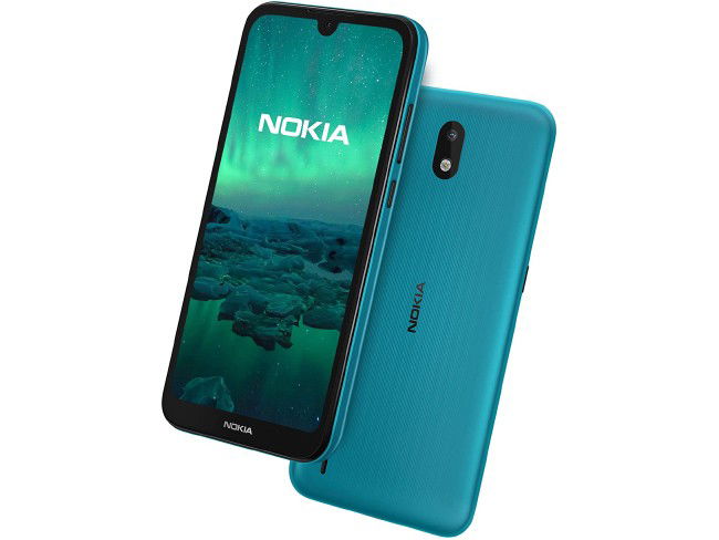 Telemóvel Nokia 1.3 em verde