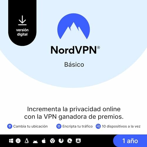 NordVPN Básico 10 Dispositivos