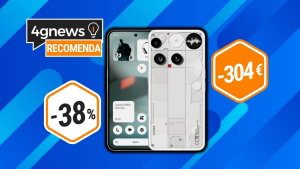 Nothing Phone (3) está 304 € mais barato na Amazon