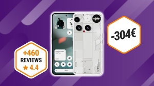 Nothing Phone (3) fica 300 € mais barato na Amazon