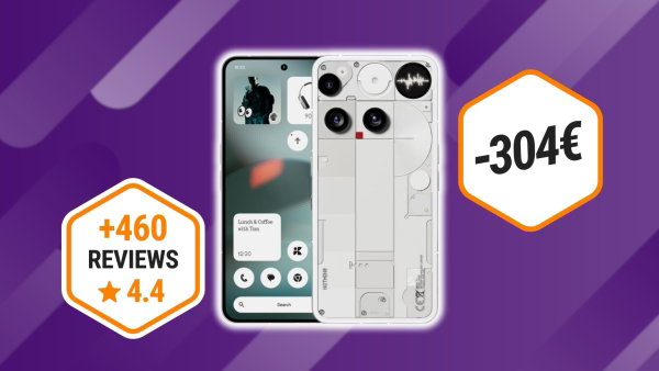 Nothing Phone (3) fica 300 € mais barato na Amazon