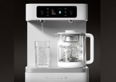 Nova chaleira inteligente da Xiaomi de 5,5 L prepara bebidas e esteriliza as chávenas
