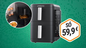 Nova fritadeira de ar quente de 8L chega à Aldi com um preço inédito