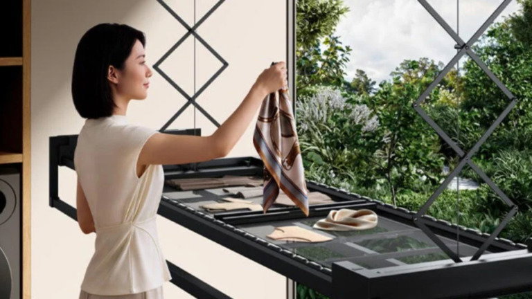 Novo gadget da Xiaomi para casa seca roupa e ainda ilumina a divisão