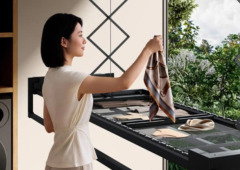 Novo gadget da Xiaomi para casa seca roupa e ainda ilumina a divisão