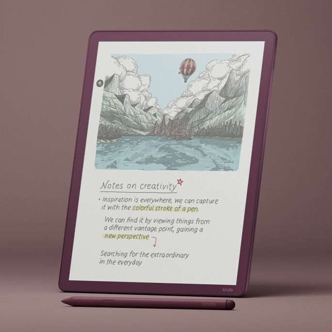 Novo Kindle Scribe