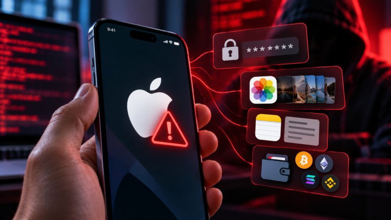 Novo malware para iPhone pode roubar palavras-passe, fotografias e dados sensíveis