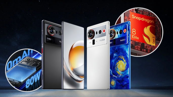 Nubia Z80 Ultra: o novo monstro gamer com Snapdragon 8 Elite Gen 5 chega ao mercado global