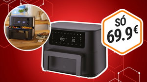 O ALDI lança esta Air Fryer dupla gigante agora a um preço de saldo!