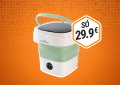 O ALDI lança máquina de lavar roupa portátil por menos de 30 euros