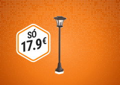 O ALDI lança uma lanterna LED solar por apenas 17,99 euros