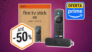 O Amazon Fire TV Stick 4K está a preço de saldo na Festa de Ofertas Prime!