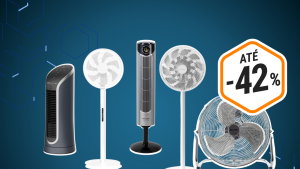 O calor chegou: Estas 5 ventoinhas têm preços fresquinhos e descontos até 42%