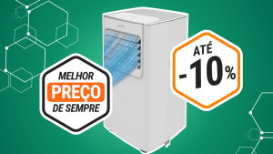O calor não quer ir embora: este ar condicionado portátil 4 em 1 custa menos de 200 €