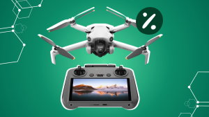O drone da DJI Mini 4 Pro com câmara 4K está mais barato na Amazon!