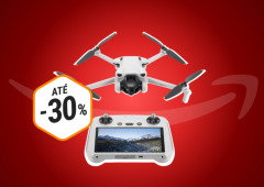 O drone DJI Mini 3 com câmara 4K está com desconto 30% na Amazon!