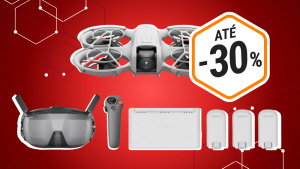 O drone DJI Neo Motion Fly More Combo está com 30% de desconto na Amazon