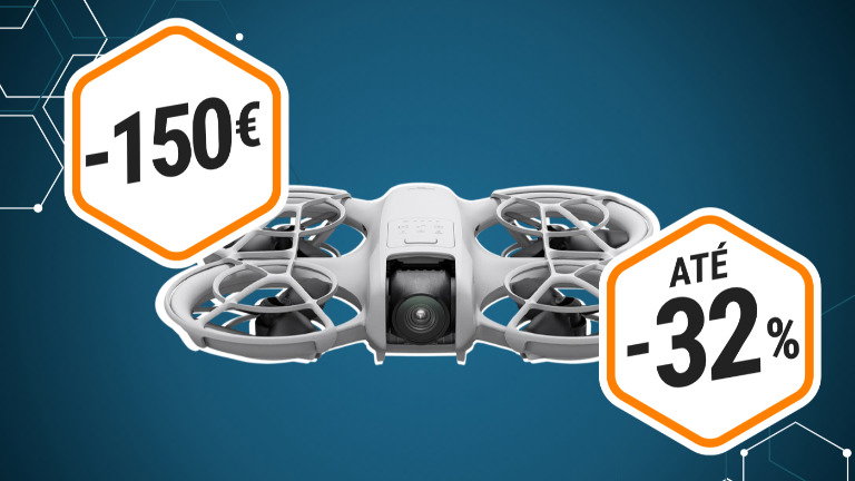 O drone DJI Neo voltou a estar abaixo dos 150€ na Amazon