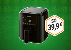 O folheto do Lidl tem uma fritadeira de ar quente de 2,5 L a preço de saldo