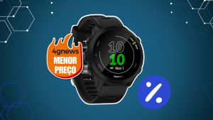 O Garmin Forerunner 55 é ótimo e está ao preço mais baixo na Amazon!