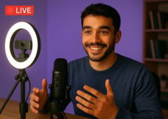 O kit essencial para quem quer começar a fazer stream