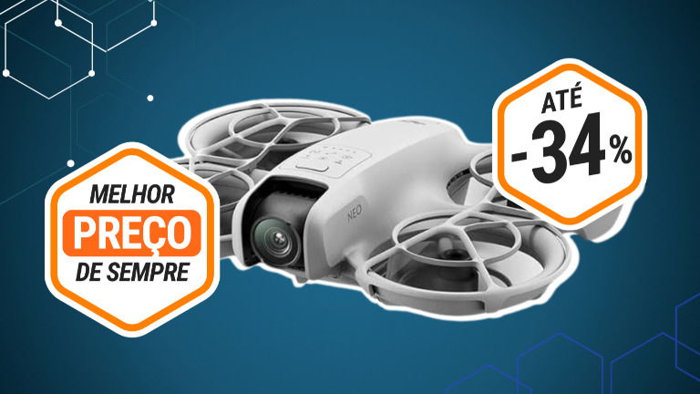 O mini drone da DJI com câmara 4K está mais barato do que nunca neste Natal!