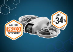 O mini drone da DJI com câmara 4K está mais barato do que nunca neste Natal!