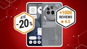O Nothing Phone (3a) Pro tem ótimas avaliações e custa menos de 400 €