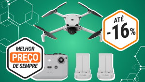 O novo drone da DJI com fotografias em 8K está ao melhor preço na Amazon