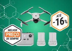 O novo drone da DJI com fotografias em 8K está ao melhor preço na Amazon